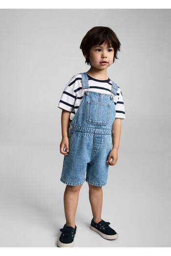 MANGO Baby Denim shorts salopet