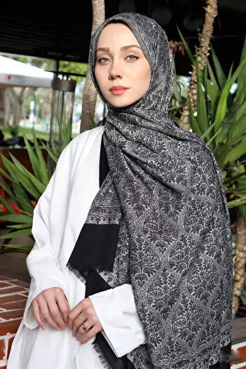 CHALE Woven Cotton Shawl