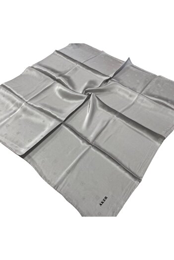 Aker Jacquard7747706-371 Silk Monogram Scarf