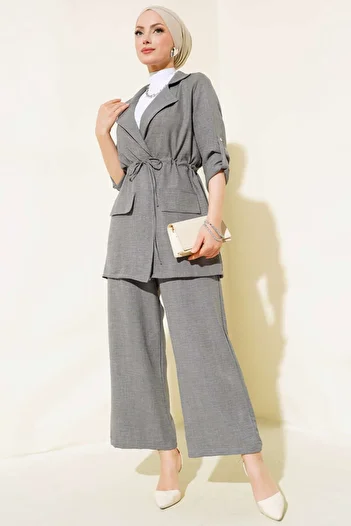 İKLİM LİFE Linen Jacket Trousers Set
