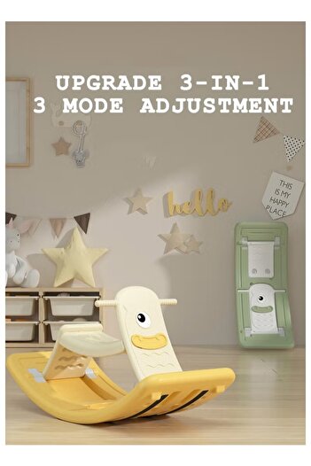 FULLJOY 2 in 1 Multifunctional Rocking Horse & Rocking Board
