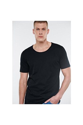 Mavi Men's Black Basic T-Shirt 064019 -20933