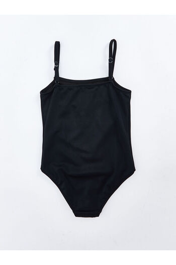DEEP BEACH Square Neck Girl's Swimsuit