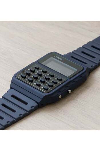 Casio Resin Digital Wrist Watch CA-53WF-2BDF - 34 mm - Blue