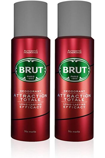 Brut Attraction Deodorant (200ml, Pack of 2)