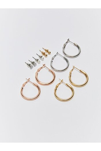 LC Waikiki Mixed Women's Earrings Set of 12 (S3)