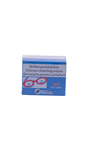zola Servetele pentru ochelari Doctor Clean, 100 bucati