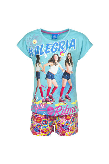 Soy Luna Pijamale scurte fete, Soy Luna,Albastru, 6 ani