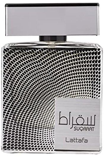 lattafa Suqraat Eau de Parfum Spray for Men by Lattafa, 3.4 oz