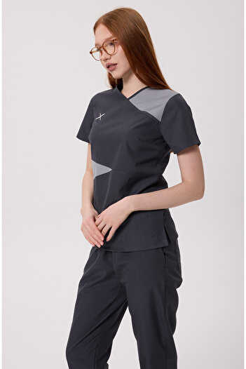 X Medical Wear Trigon Serisi Takım Scrubs