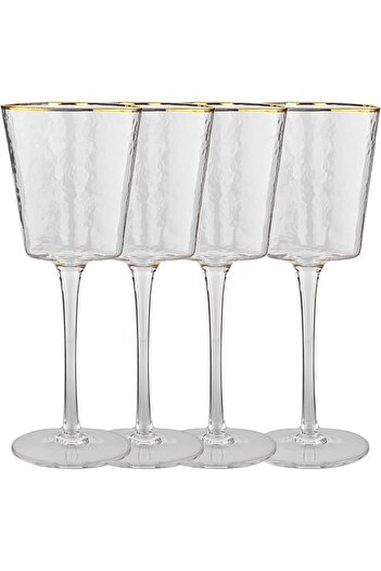 ALSAIF Set Of Glass Cups By , Transparent Color