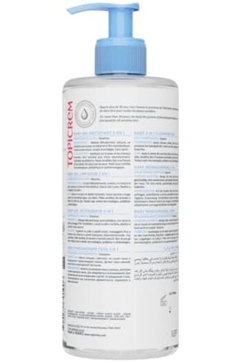 Topicrem Baby 2-in-1 Cleansing Gel, 500ml