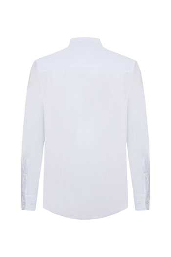 Mudo Regular Fit Single Pocket Long Sleeve Shirt