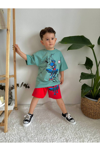 JELİBOOM Organic 100% Cotton Children's Shorts Set