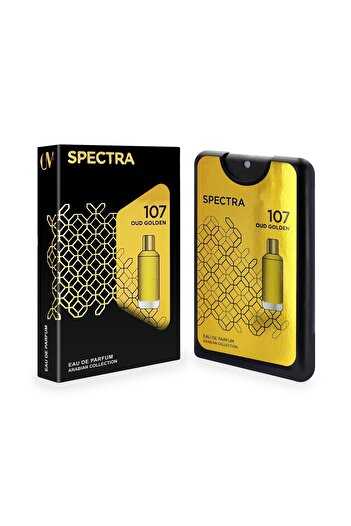 Spectra Pocket Oriental 107 Oud Golden Eau De Parfum Unisex Perfume – 18ml