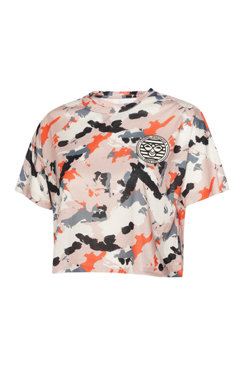 hummel JOKER CROP KISA KOLLU TİŞÖRT
