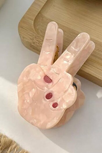 TAKIŞTIR Pink Color Hand Figured Bone Latch Buckle