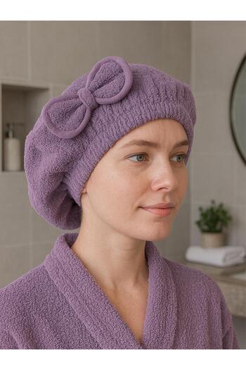 Ender Home CottonVerse Сушилка для волосся – 100% бавовна, з бантиком