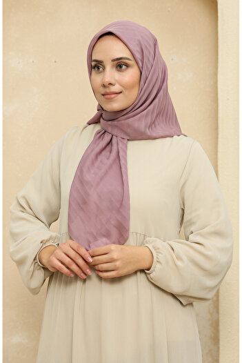 sefamerve 2015-10 Model Lilac Chiffon Scarf