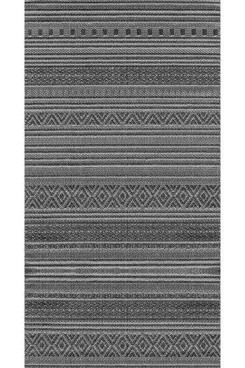 df home Geometric Nordic Living Room Carpet - Digital Printing, Dustproof, Washable Non-Slip Base 8120-
