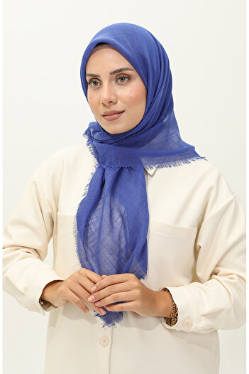 sefamerve 90155-20 Model Saks Plain Flared Scarf