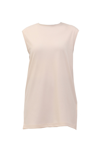 sefamerve Cream Sleeveless Short Underwear - 6038-01