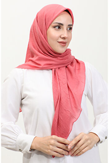 sefamerve 90165-27 Model Dried Rose Bamboo Crotch Scarf