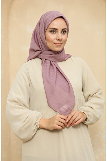 sefamerve 2015-10 Model Lilac Chiffon Scarf