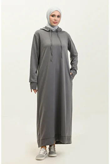sefamerve Smoked Hood Sports Dress - Two Thread 0190-14