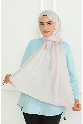 sefamerve Karaca Shawl 81058-09 Light Powder