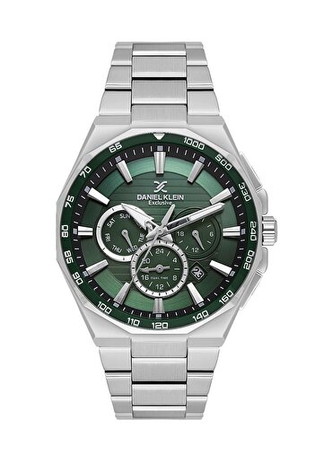 Daniel Klein Sport Stylish Men's Wristwatch with Duat Time Feature