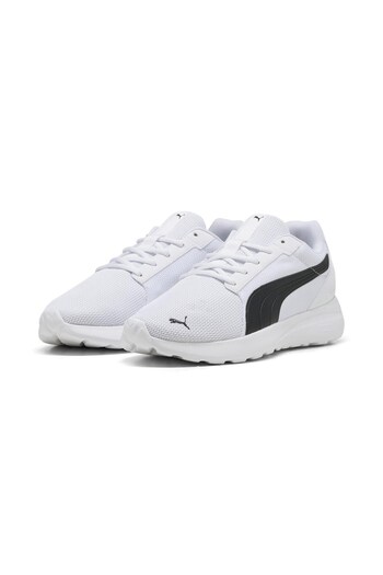 Puma Спортивні кросівки на шнурівці, біло-чорні
