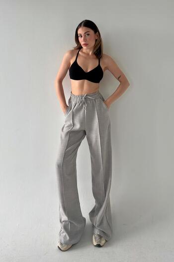 floral fashıon Sofia Linen Palazzo Pants Long Leg Tiril Tiril Flowy