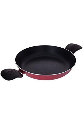 ALSAIF Non-stick Aluminum Frying Pan, Vetro Classic 24 Cm, Burgundy Red