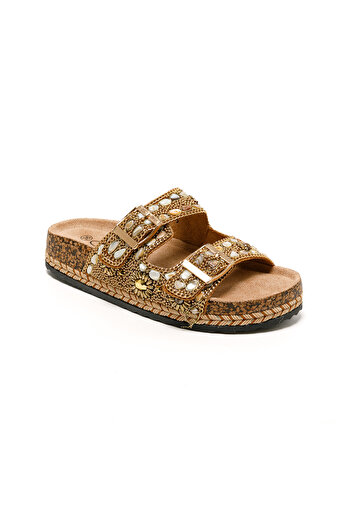 Guja Woman / girl slipper 25y183-1 alt guja gold