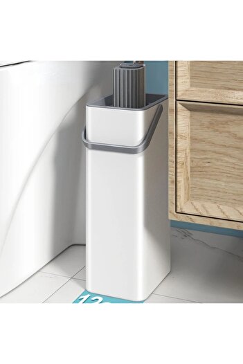 GENERAL Flat Sponge Mop with Bucket White/Grey