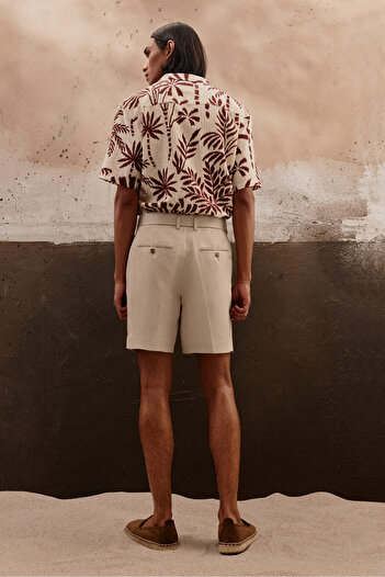 H&M Lyocell Karışımlı Şık Şort Relaxed Fit