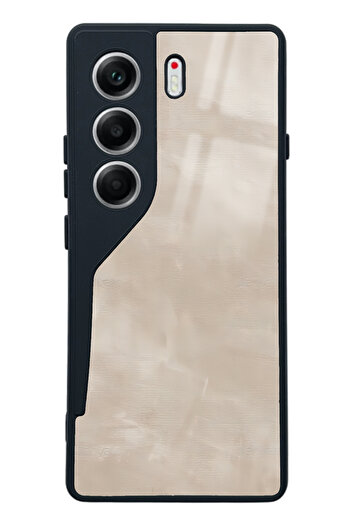 Spoyi Tecno Camon 40 Milk Coffee Marble Design Glossy Phone Case