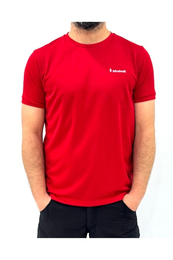 Mudwill Dry-Touch Lycra Breathable Quick Dry Men's Sports T-Shirt