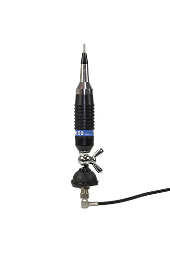 PNI Antena CB PNI S9 cu fluture lungime spic 120 cm cu cablu RG58 de 4m