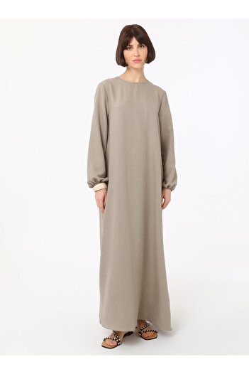 Refka Φόρεμα Hijab Soft Touch - Mink - Refka