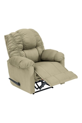 Lazy Vibes Velvet Rocking Recliner Chair| NZ100