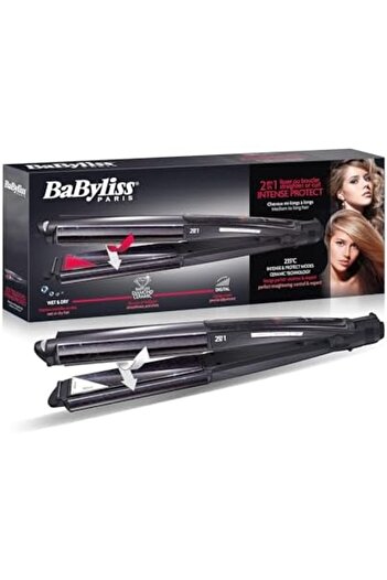 BABYLİSS BaByliss Hair Straightener, Titanium, Black