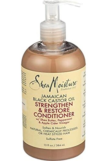 Shea Moisture Jamaican Black Castor Oil Strengthen & Restore Conditioner, 13 Oz
