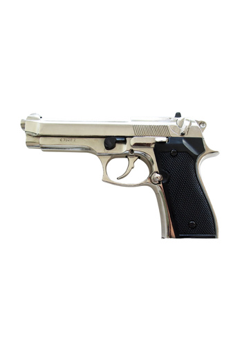 ITSOLD Denix 92 Beretta İtalyan Dekoratif Metal Obje - İTALYA 1975