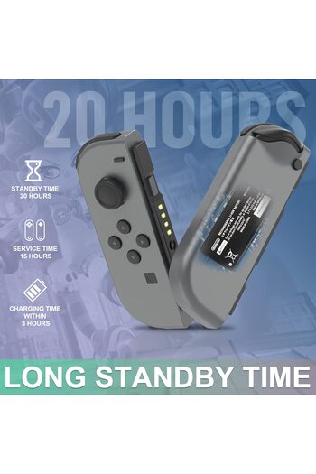 fulina Wireless Pro Controller with No Drift Joystick,Ergonomic Grip,work with Switch/OLED/Lite