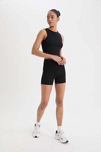 DeFacto Fit Biker Beli Saran Sporcu Tayt B9543ax25sm