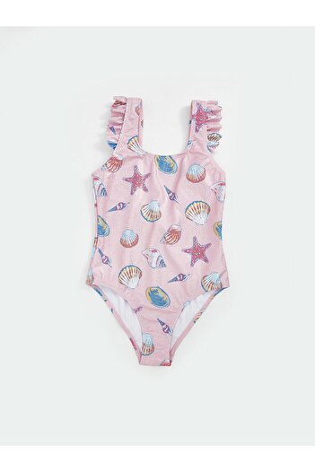 LC Waikiki Lcw Kids Pink Quick Dry Girls Swimsuit