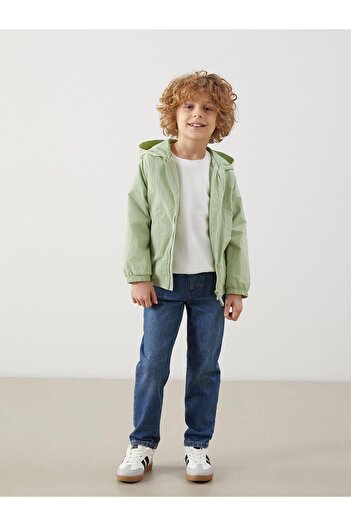 LC Waikiki Hooded Boy's Raincoat