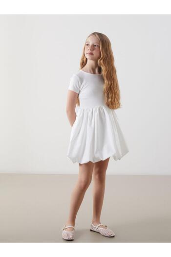LC Waikiki Crew Neck Girl's Dress